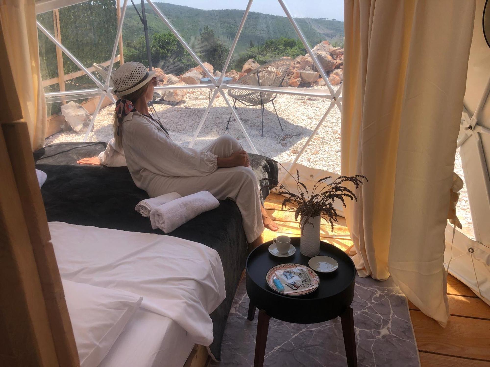 Willa Glamping Peninsula Lustica Rose Tivat Zewnętrze zdjęcie